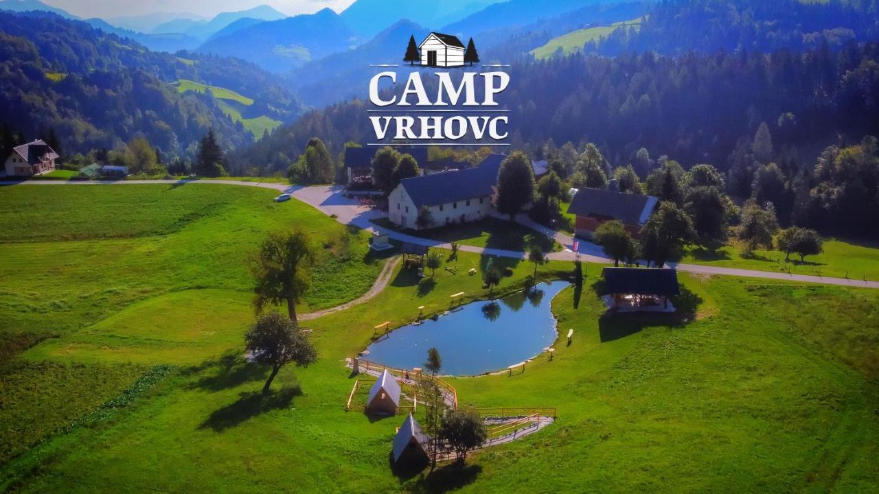 Glamping Vrhovc Hotel Zelezniki Kültér fotó