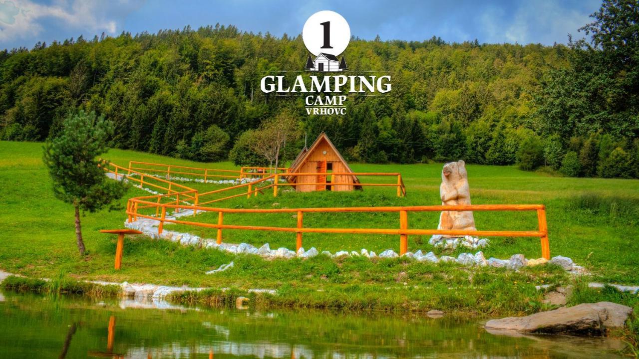 Glamping Vrhovc Hotel Zelezniki Kültér fotó